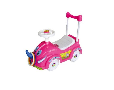 CARRO ELEFANTE ROSA