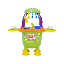 COCINA MINI CHEF COLOR VERDE CON 15 ACCESORIOS