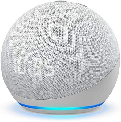 ECHO DOT 4TA GENERACION CON RELOJ